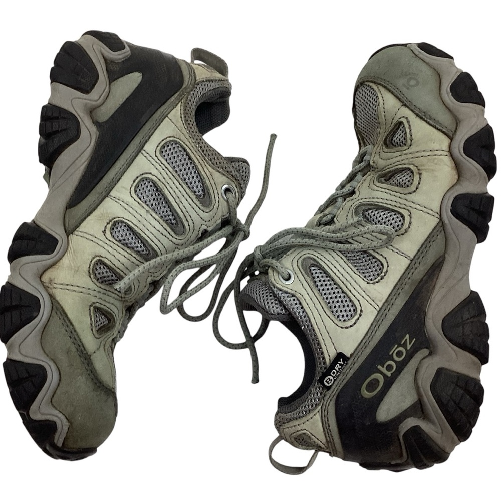 OBOZ Sawtooth ll B Dry Waterproof Leather Hiking Boots - Picture 3 of 10
